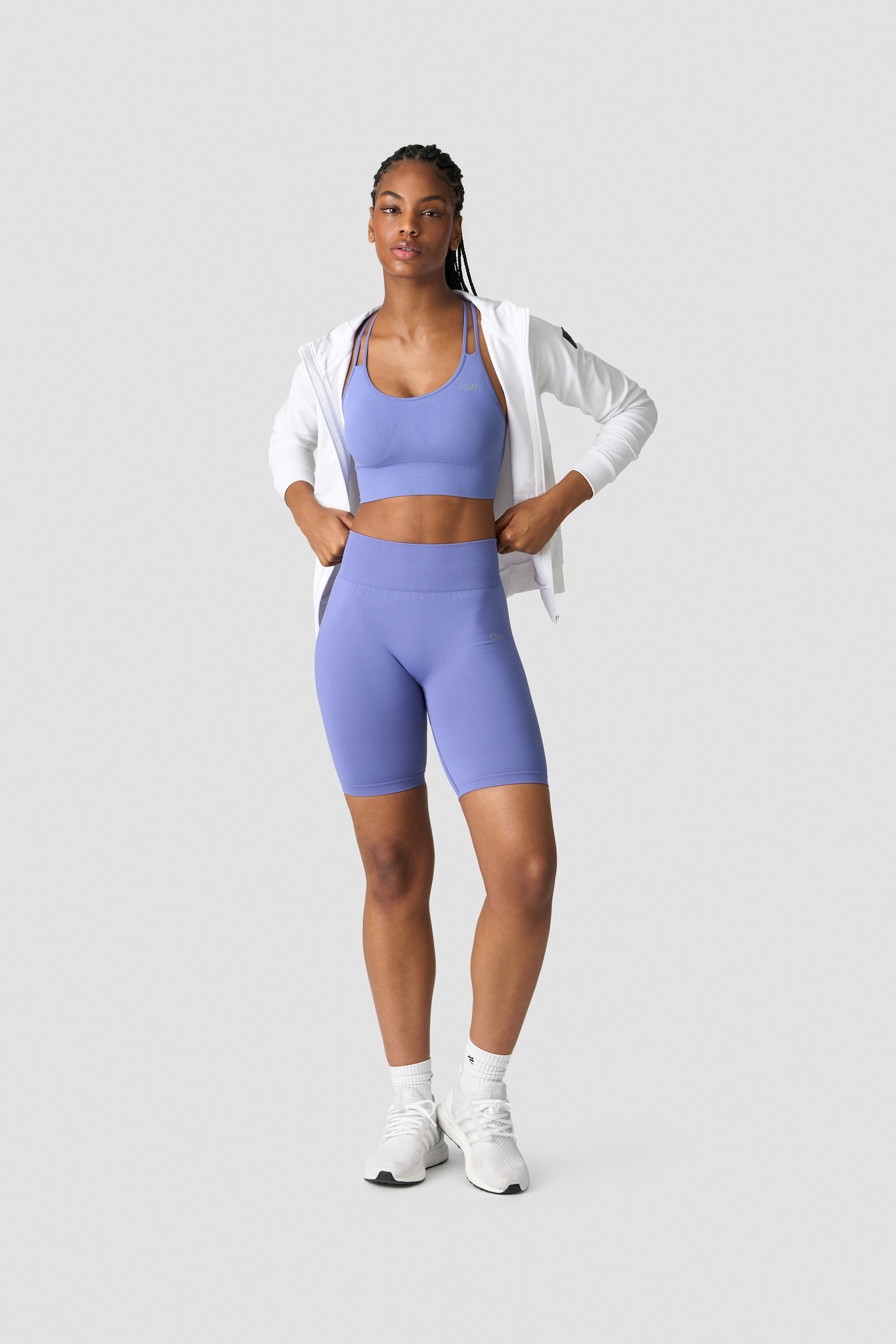 Define Seamless Biker Shorts Wmn Violet blue - image 4