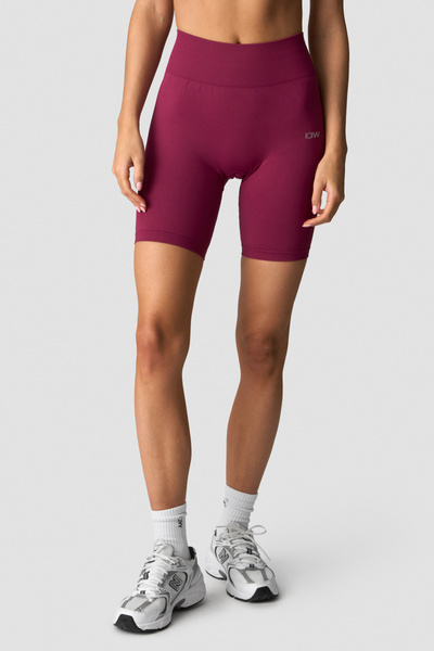 Define Seamless Biker Shorts Wmn Magenta Rose - undefined