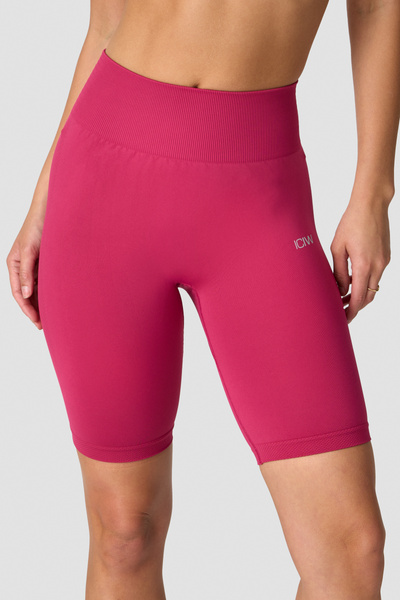 Define Seamless Biker Shorts Wmn Dark Pink - undefined