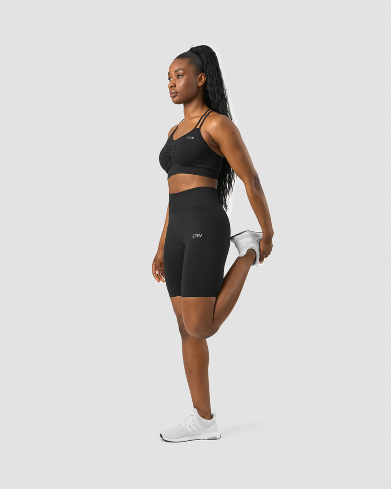 Define Seamless Biker Shorts Wmn Black - image 4
