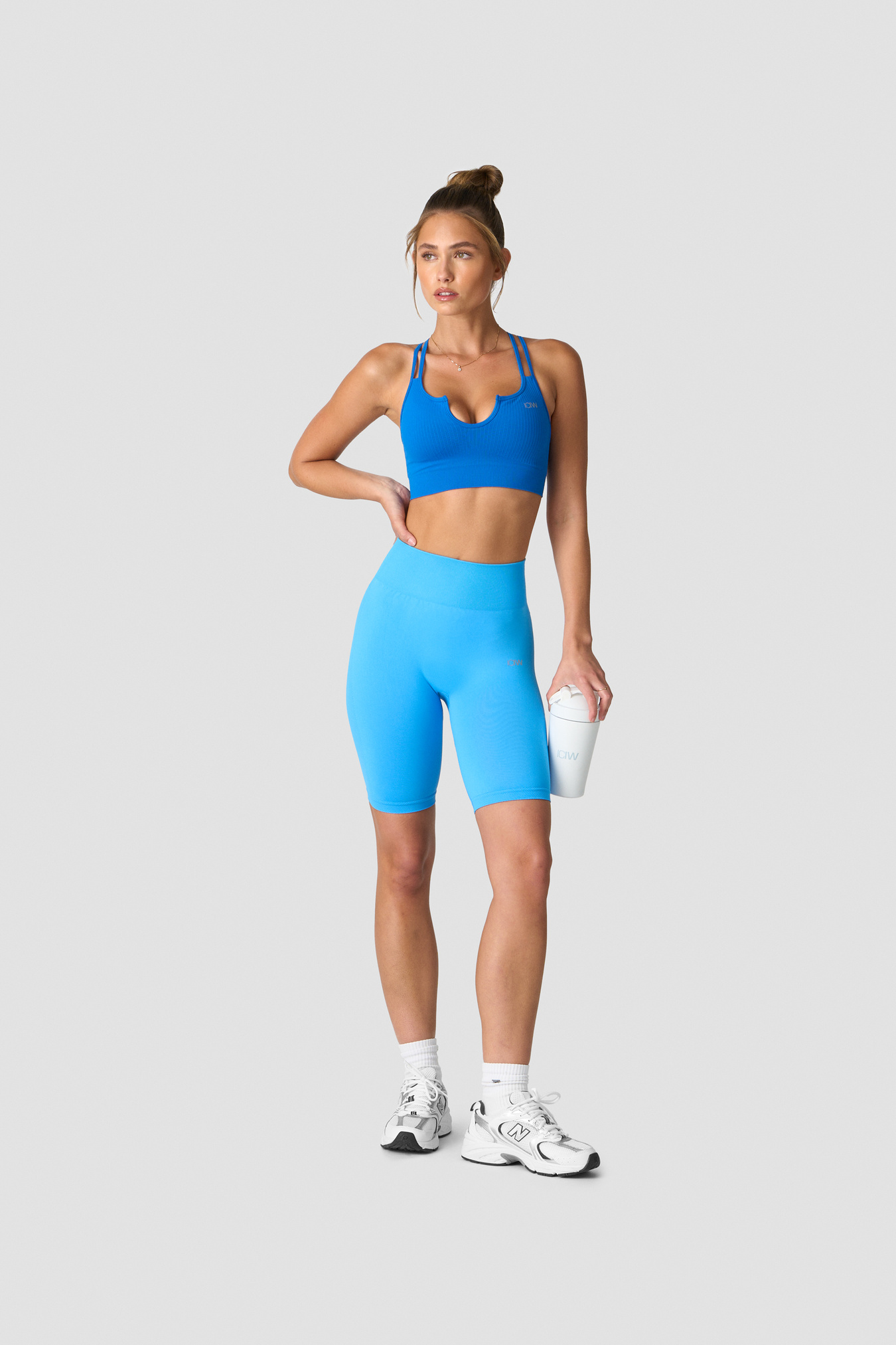 Define Seamless Biker Shorts Wmn Pacific Blue - image 4