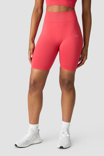 Define Seamless Biker Shorts Wmn Raspberry - undefined