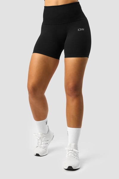 Define Seamless Pocket Shorts Wmn Black