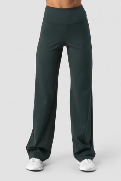 Nimble Straight Leg Pants Dark Green - undefined
