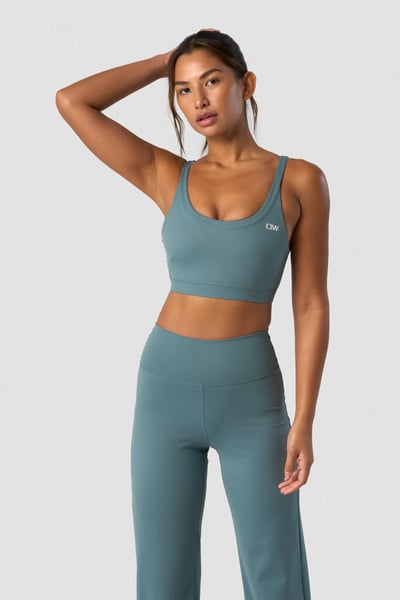 Nimble Sports Bra Steel Blue - undefined