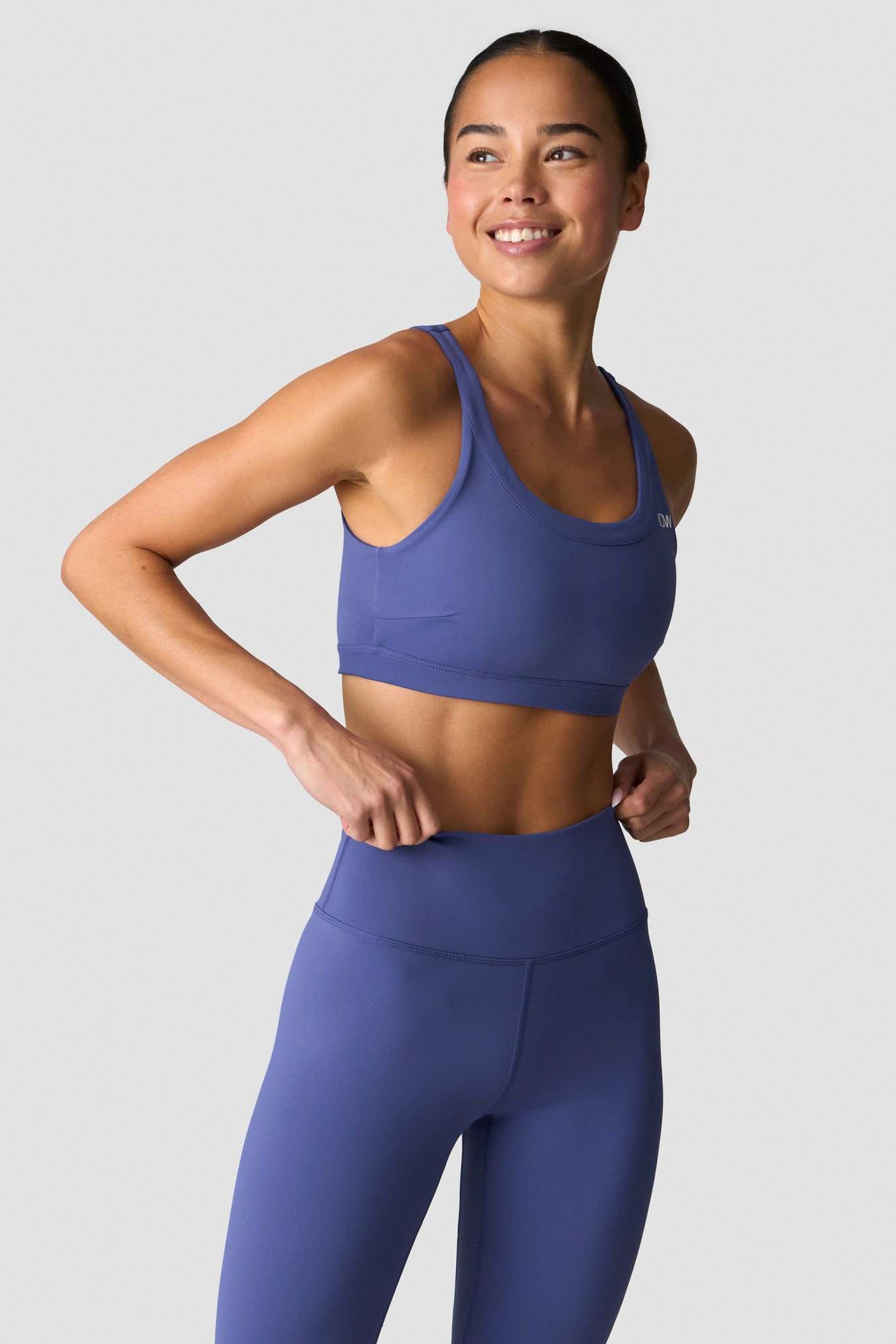 Nimble Sports Bra Dark Slate Blue - image 3