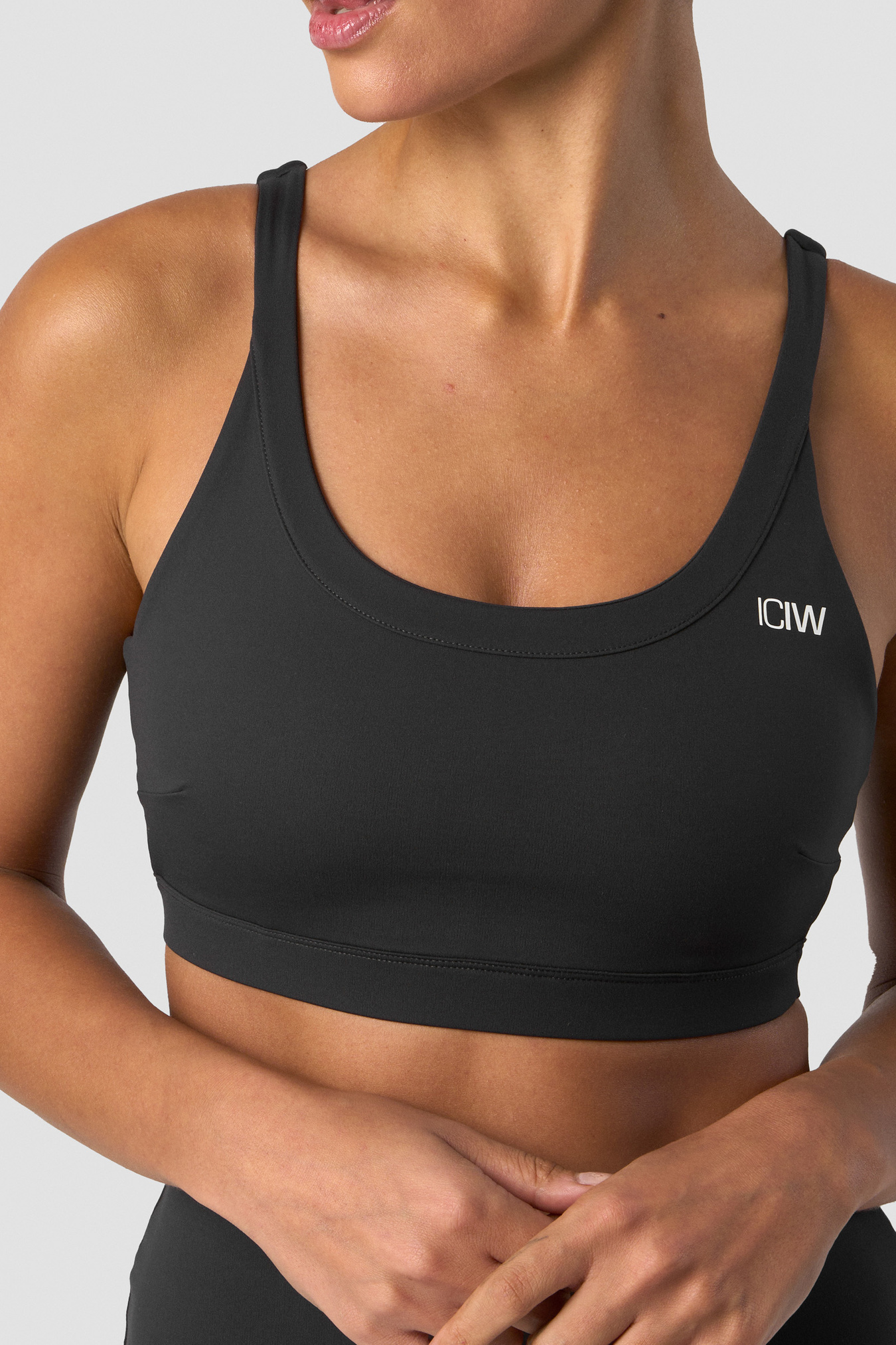 Nimble Sports Bra Dark Grey - image 3