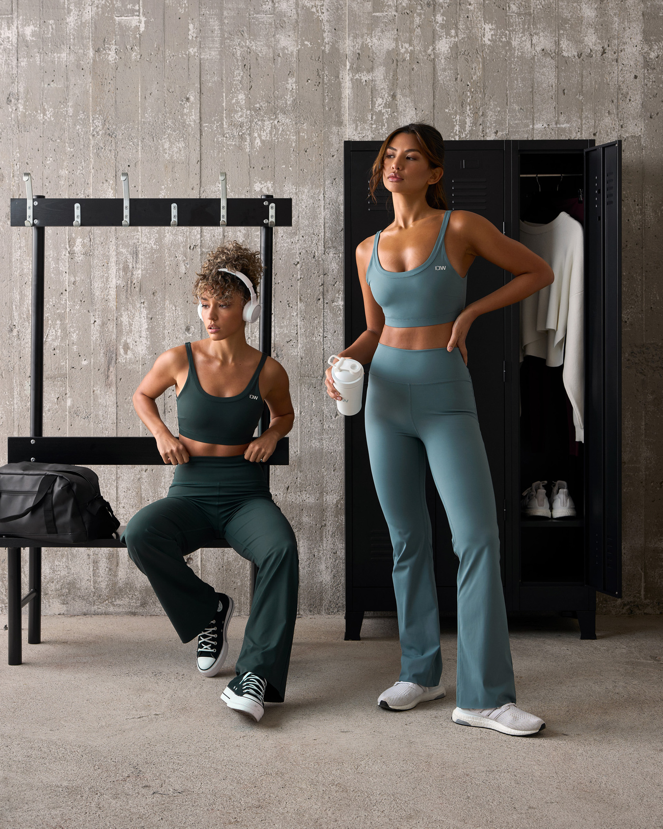 Nimble Sports Bra Steel Blue - image 5