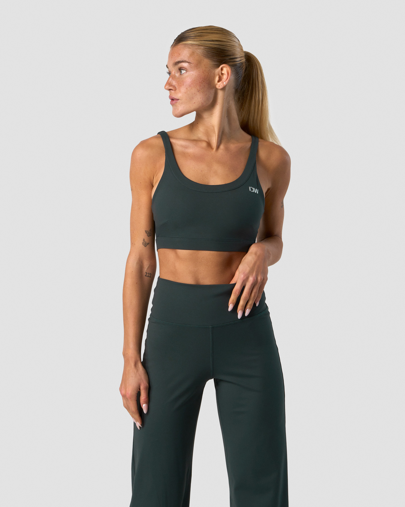 Nimble Sports Bra Dark Green - image 1