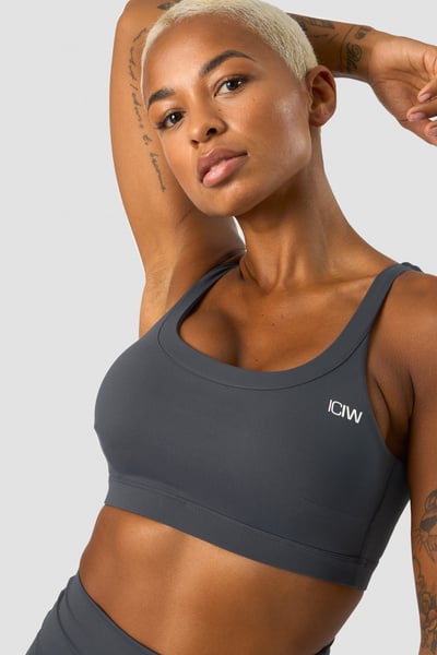 Nimble Sports Bra Anthracite - undefined
