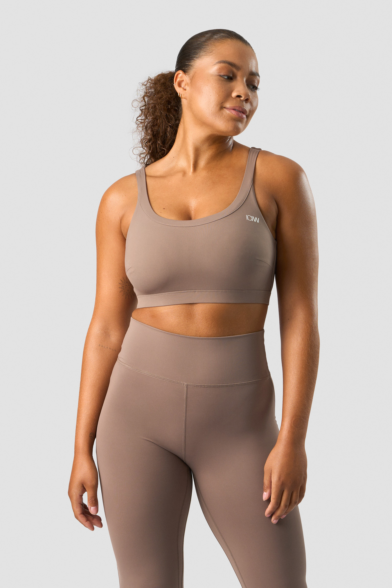 Nimble Sports Bra Dusty Brown - image 1