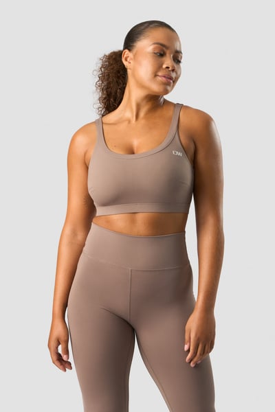 Nimble Sports Bra Dusty Brown - undefined