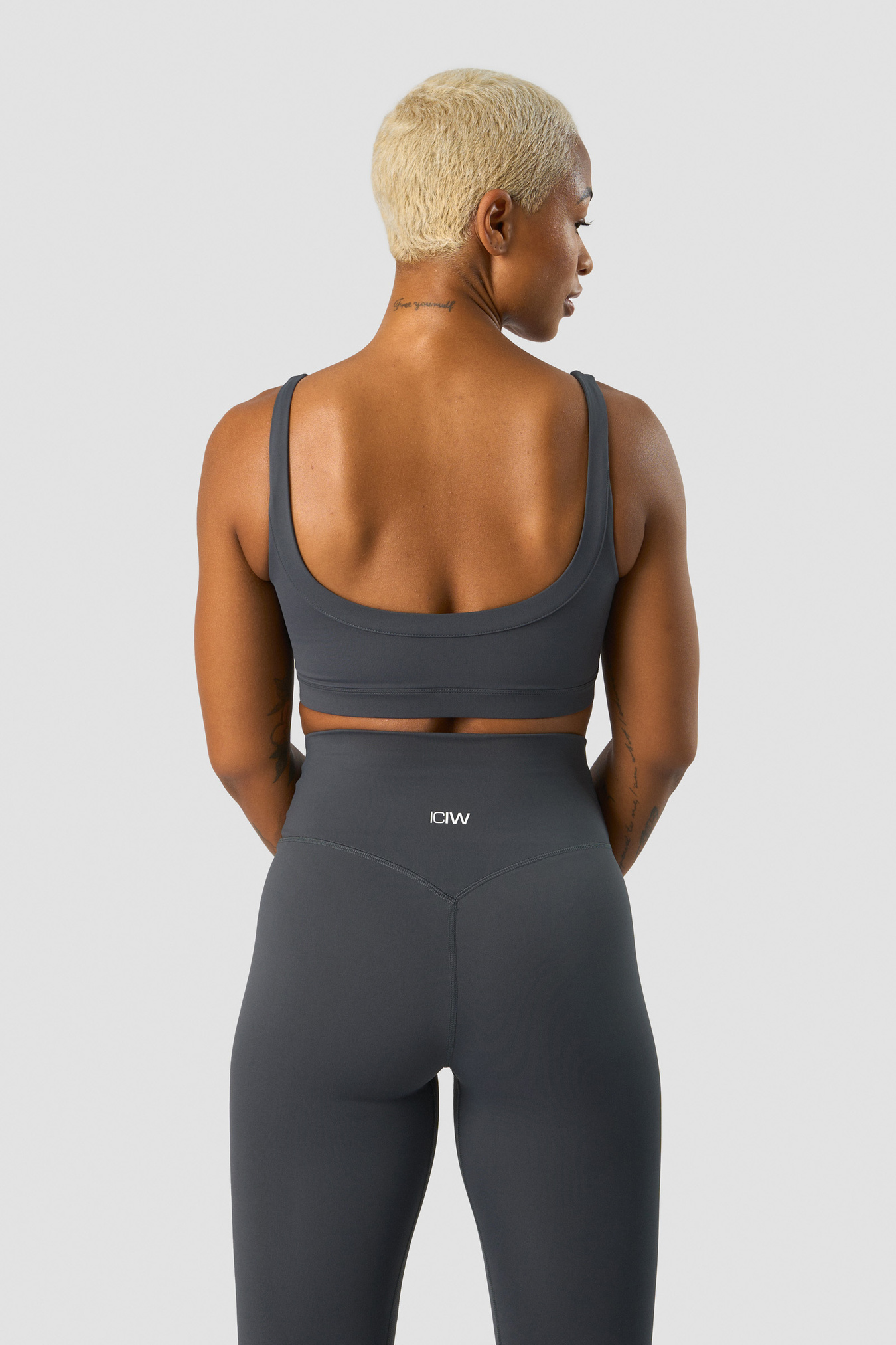Nimble Sports Bra Anthracite - image 3