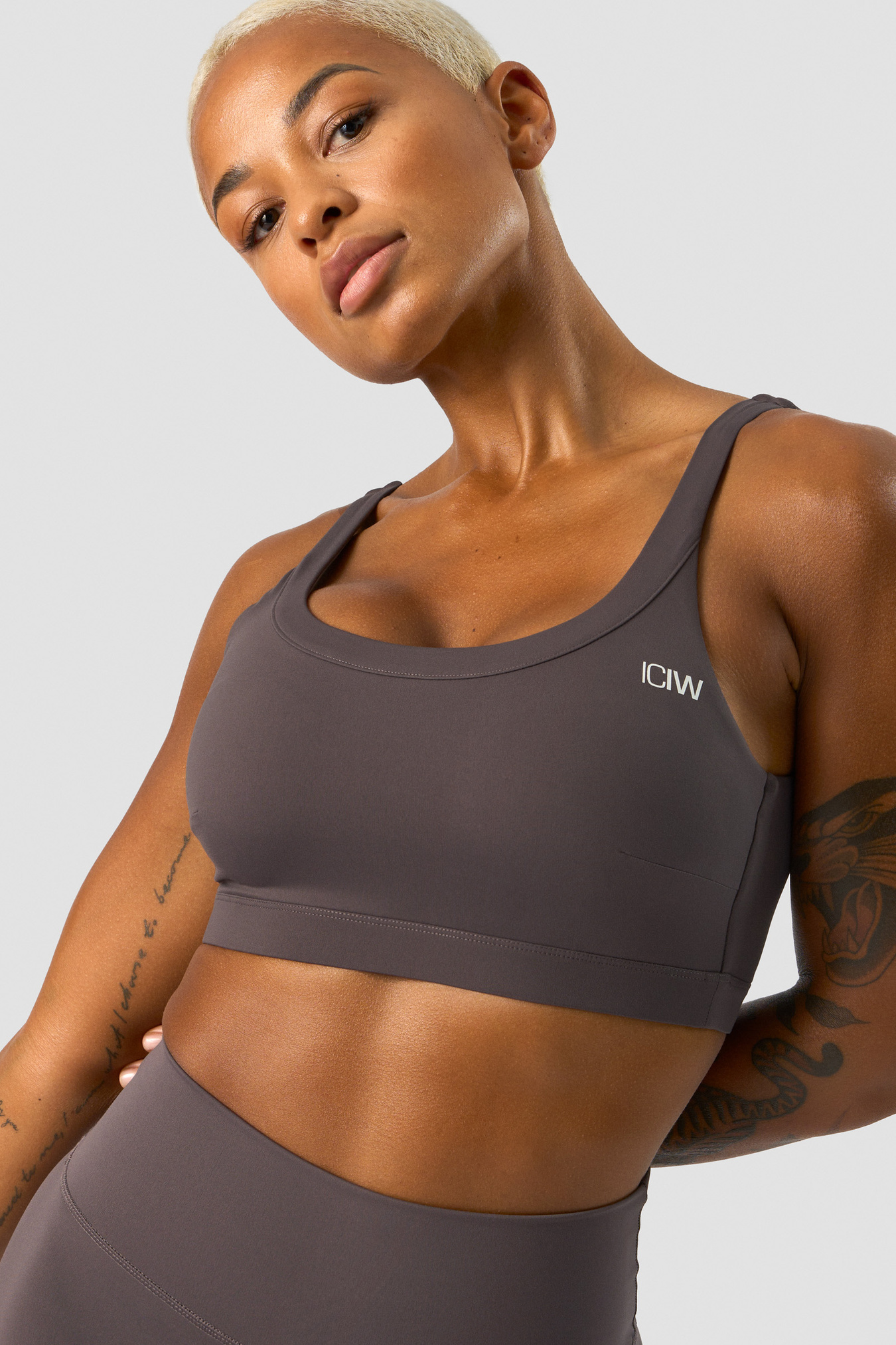 Nimble Sports Bra Clay - image 2