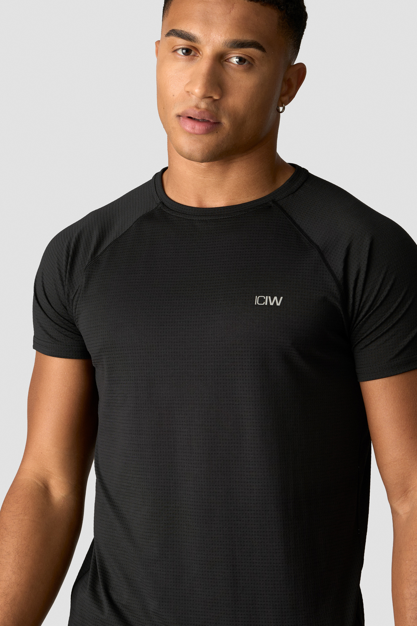 Training Mesh T-shirt Men Black - image 1