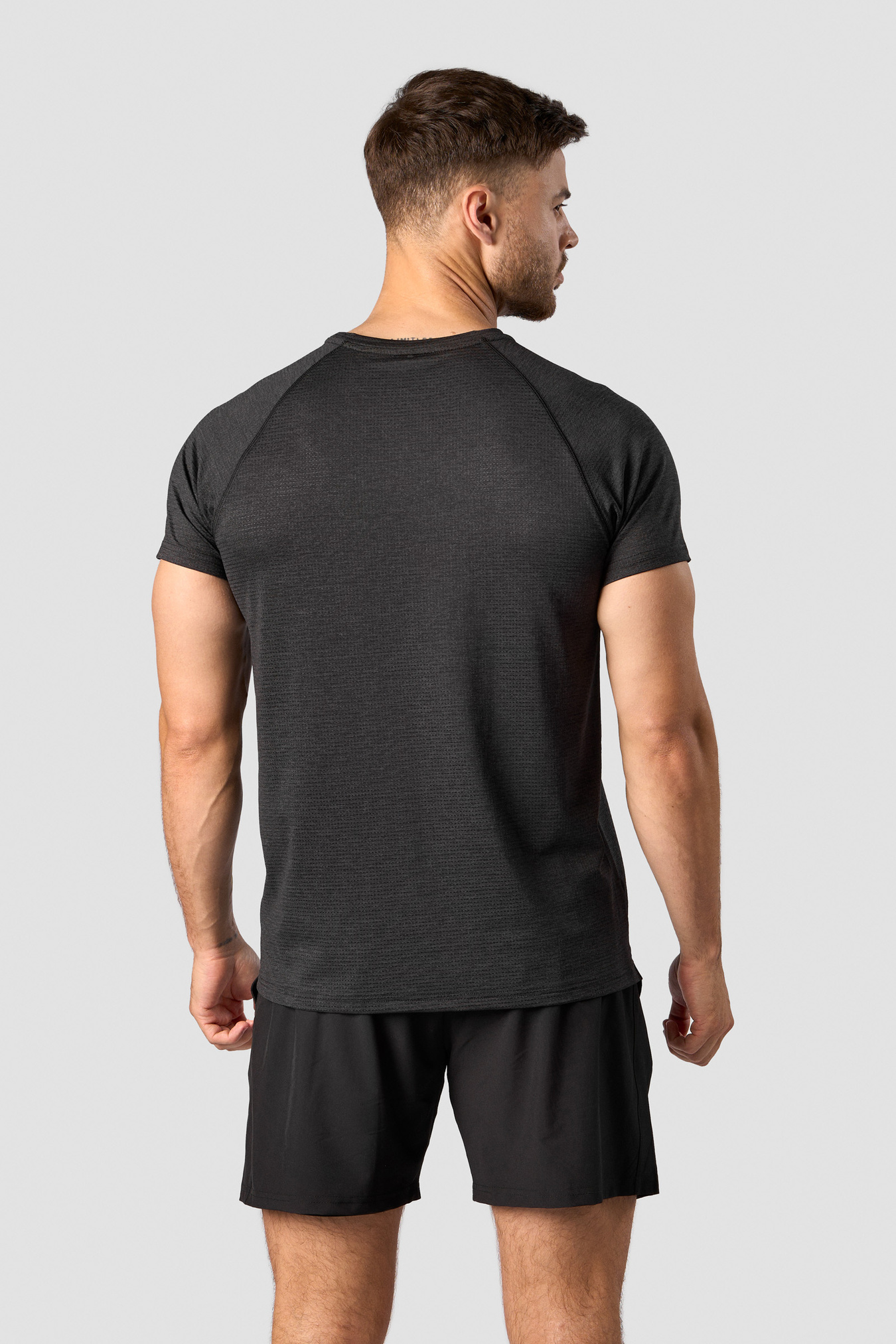 Training Mesh T-shirt Men Dark Grey - image 2