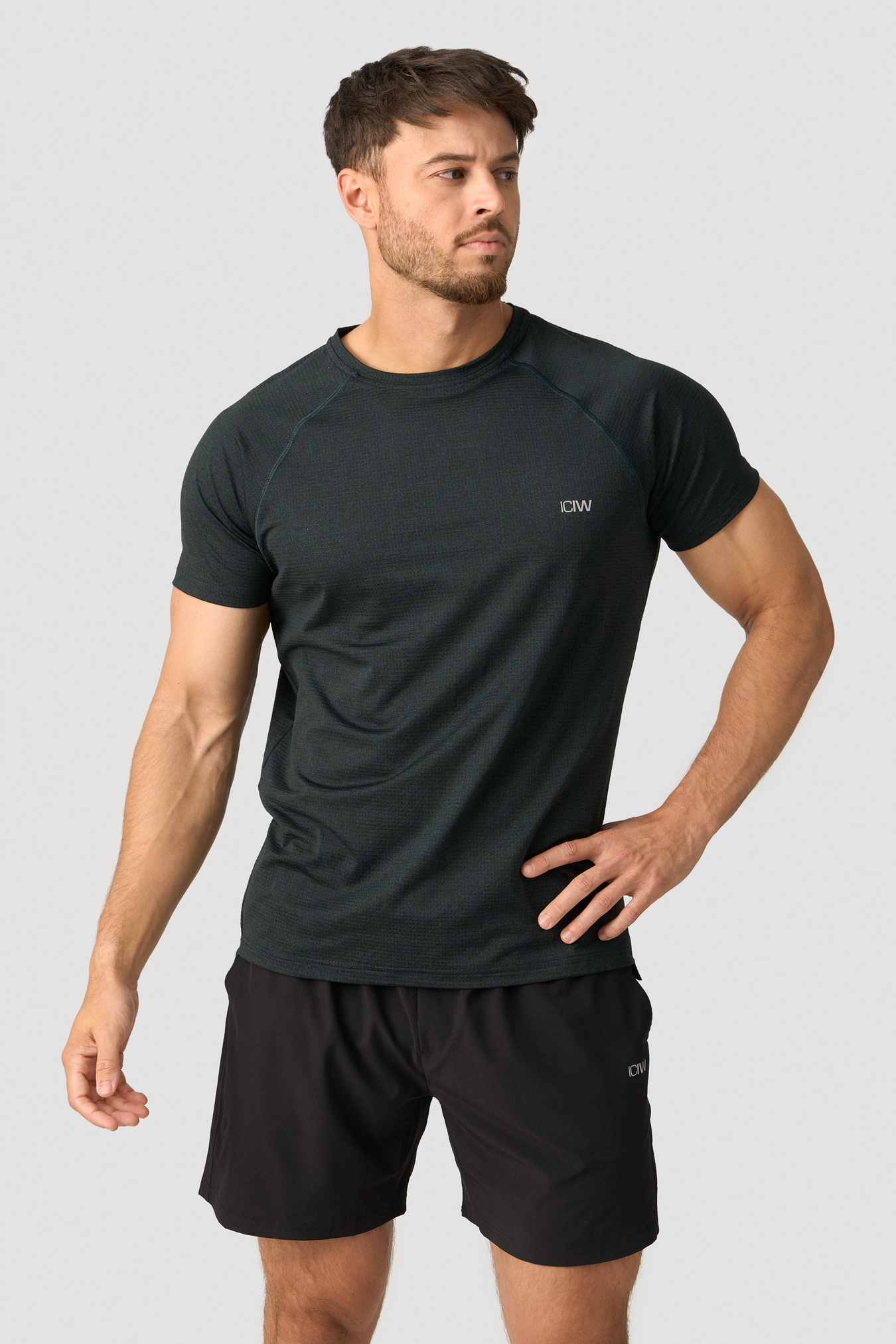 Training Mesh T-shirt Dark Green - image 3