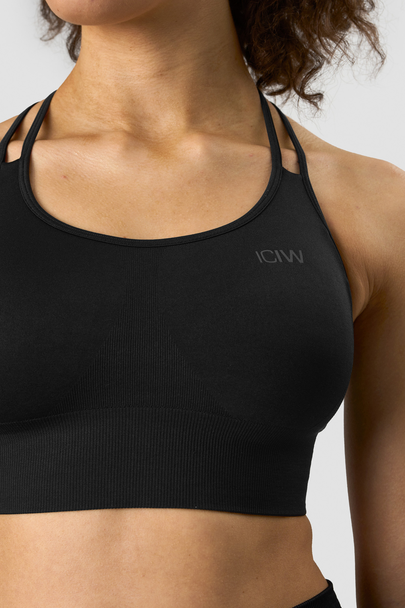 Define Seamless Sports Bra Black/Black - image 3