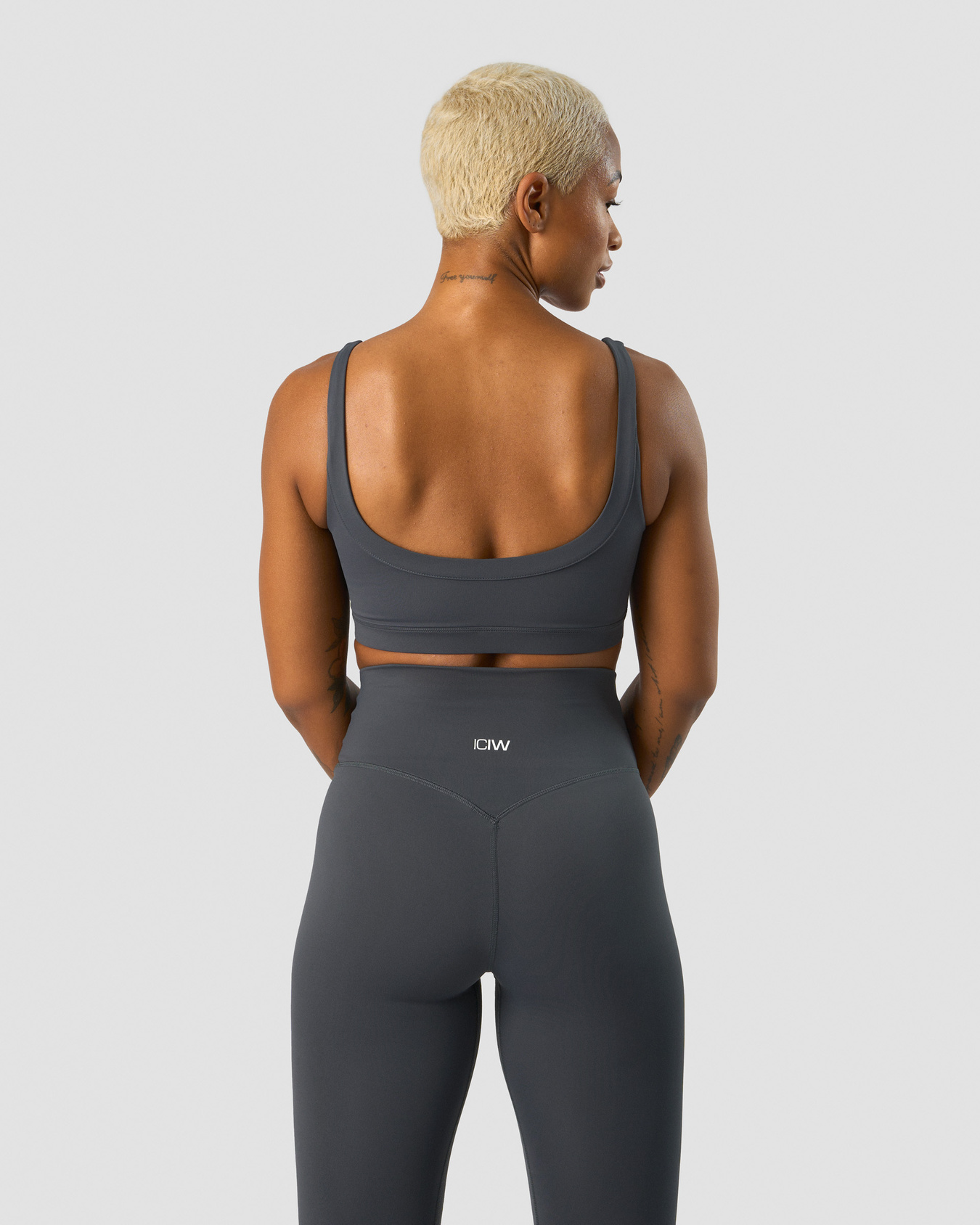 Nimble Sports Bra Anthracite - image 2