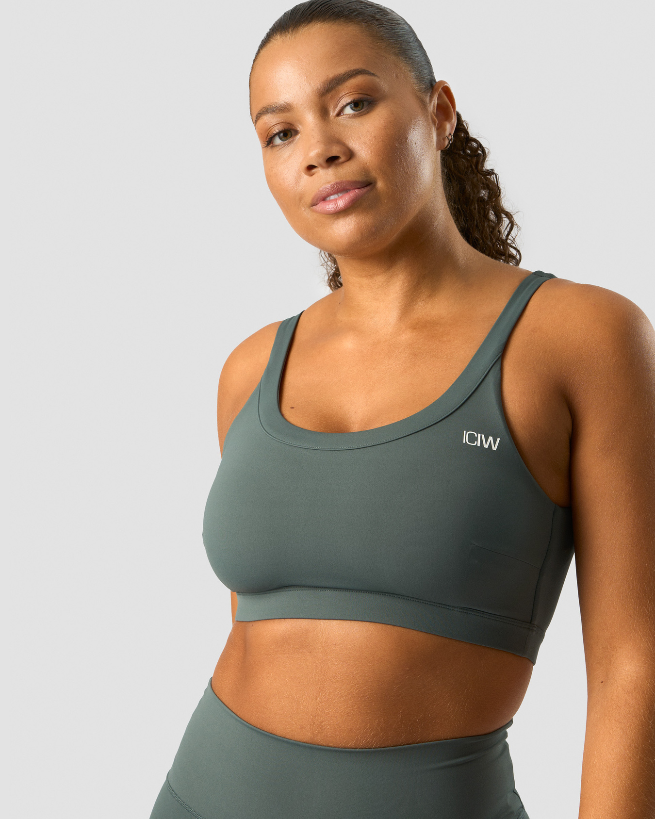 Nimble Sports Bra Elm Green - image 3