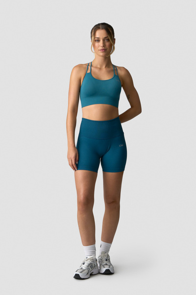 Define Seamless Sports Bra Light Faded Teal - undefined