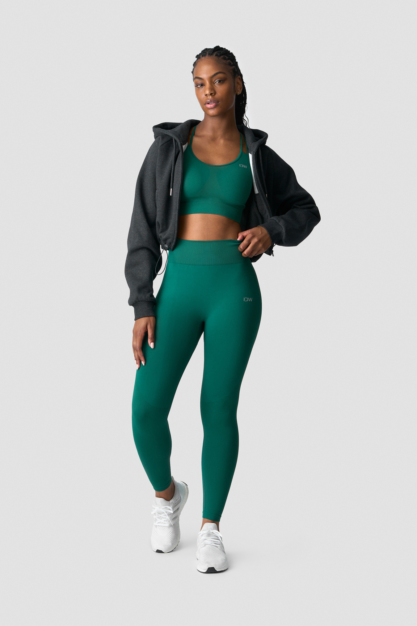 Define Seamless Sports Bra Deep Emerald - image 3