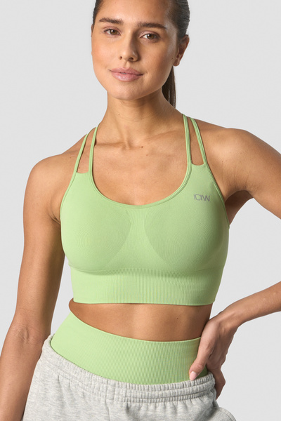 Define Seamless Sports Bra Summer Green - undefined