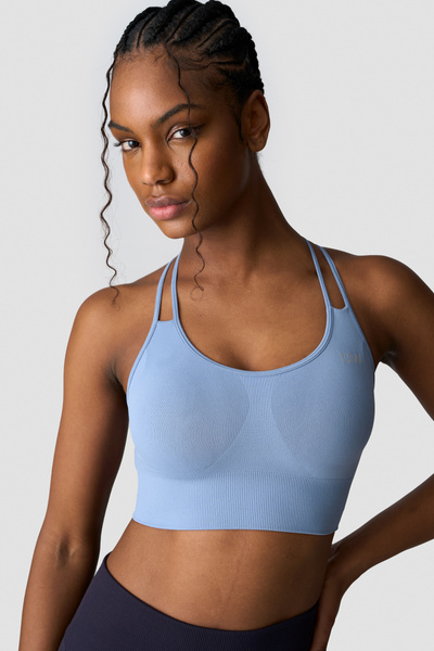 Define Seamless Sports Bra Metal Blue - undefined