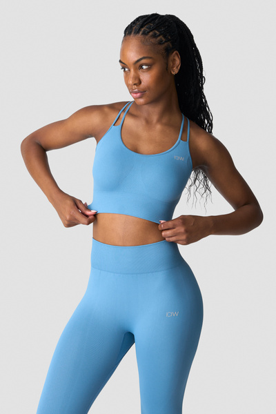 Define Seamless Sports Bra Light Teal - undefined