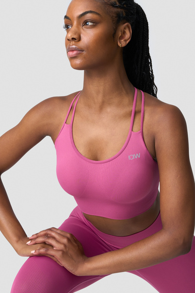 Define Seamless Sports Bra Dark Mauve - undefined
