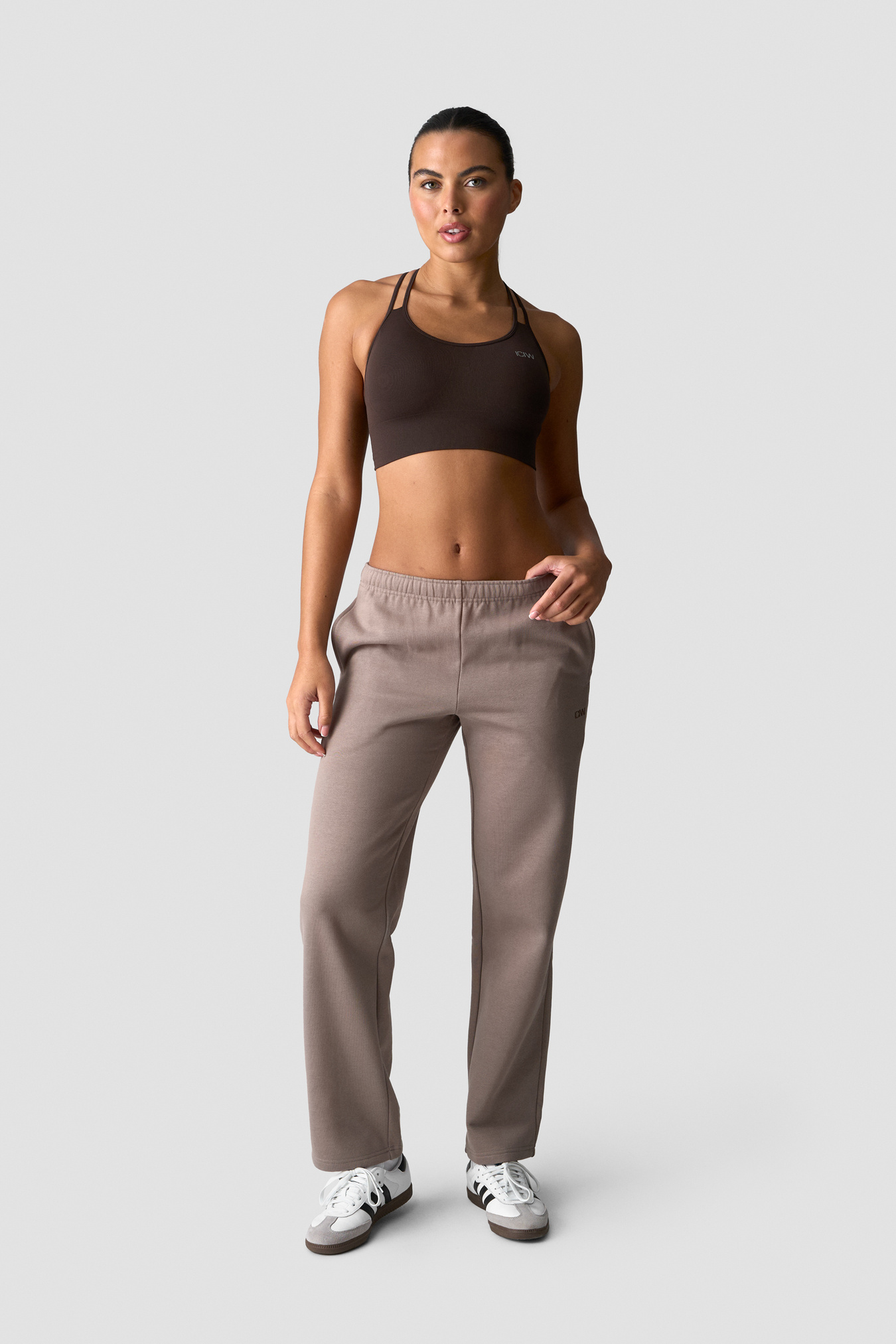 Define Seamless Sports Bra Dark Brown - image 5