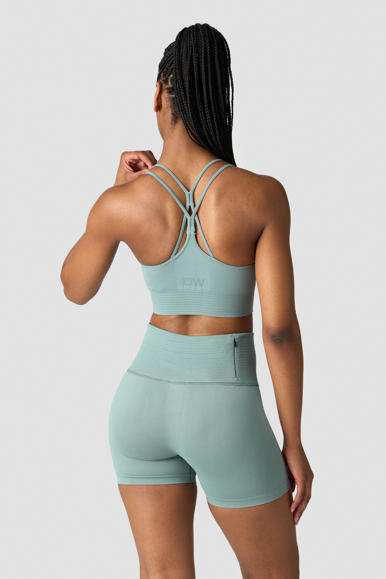 Define Seamless Sports Bra Fog Grey - image 4