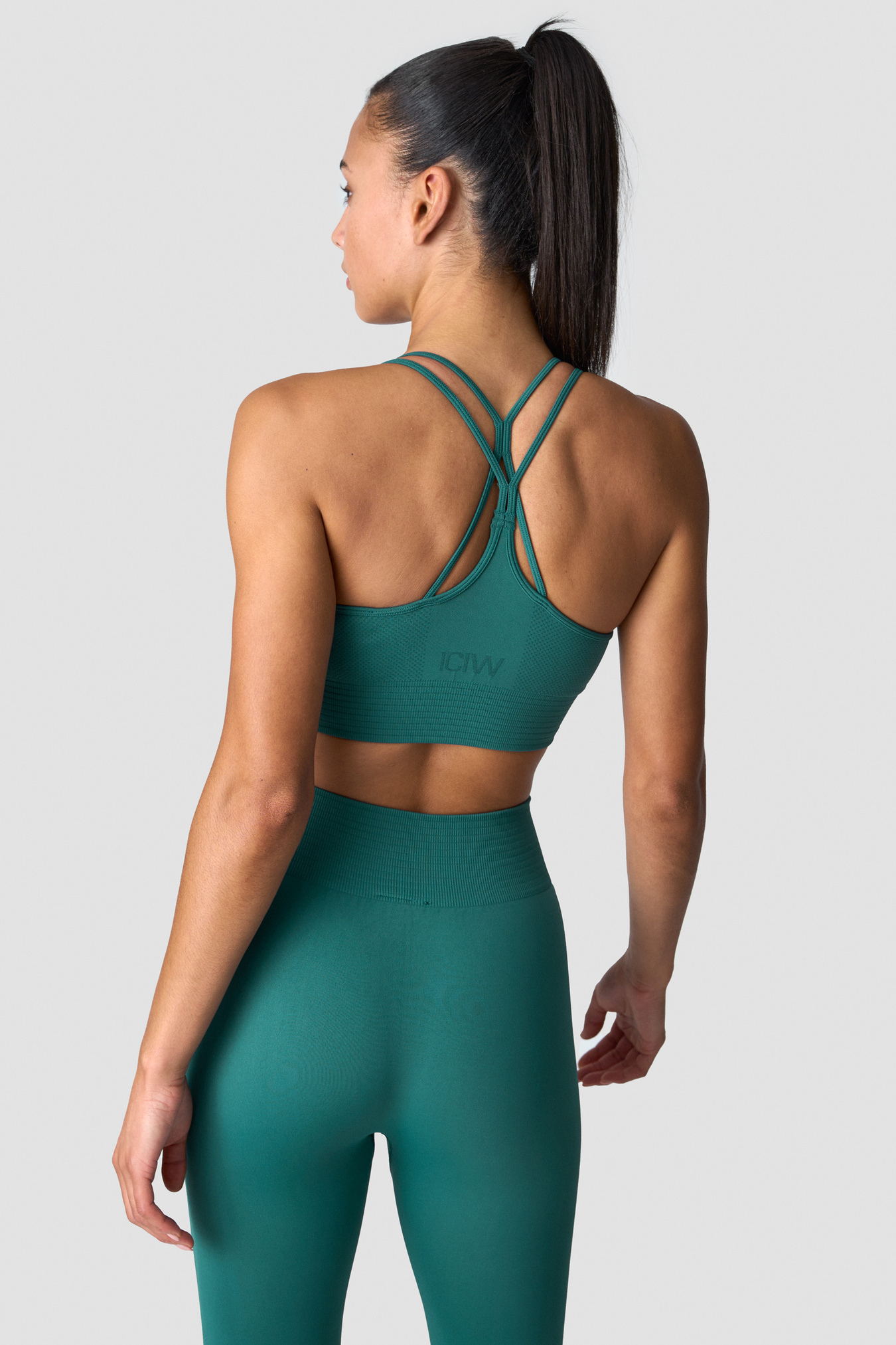 Define Seamless Sports Bra Dusty Green - image 2