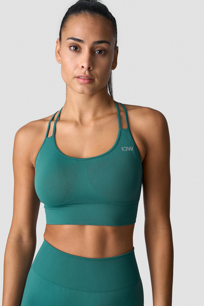Define Seamless Sports Bra Dusty Green - undefined