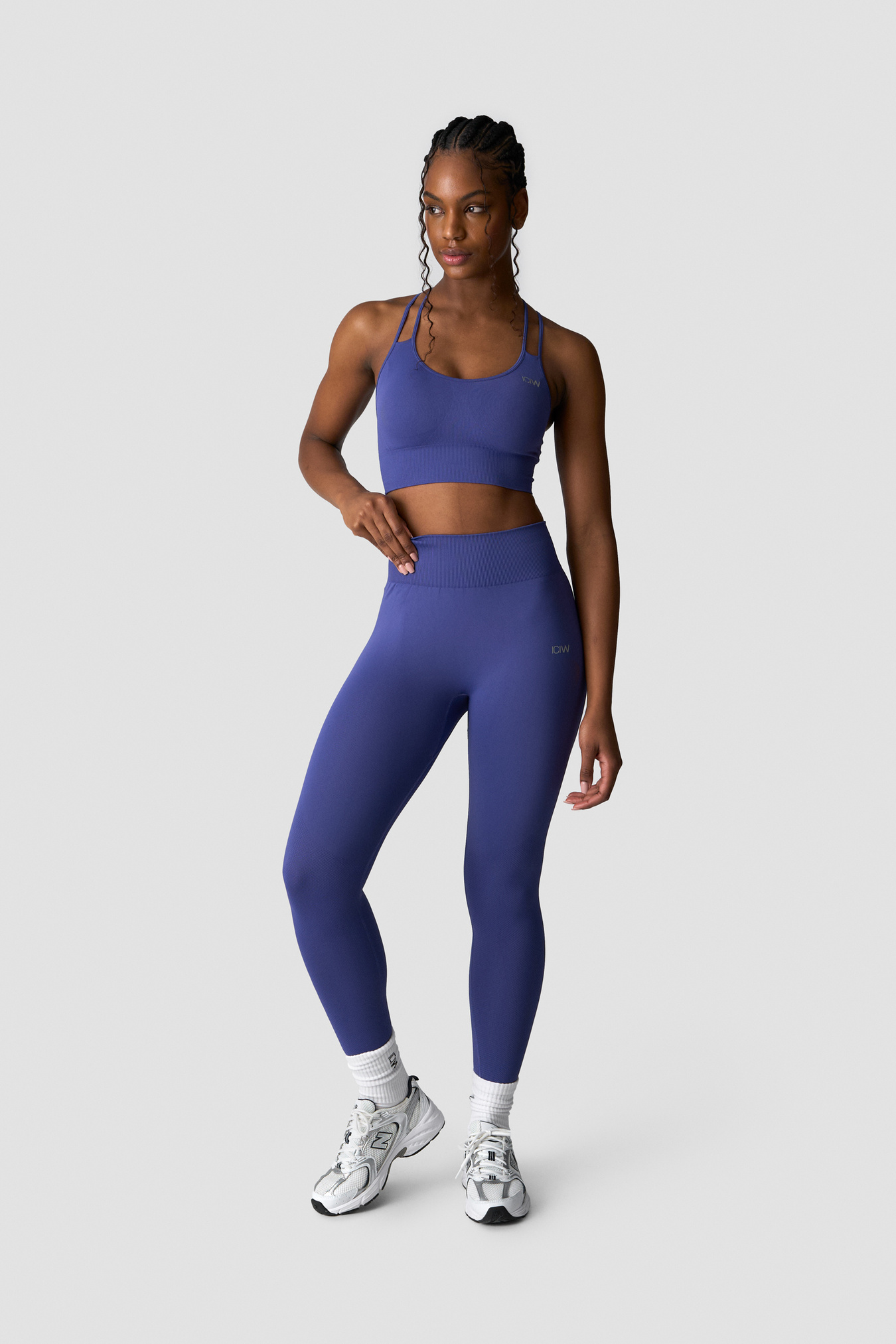 Define Seamless Sports Bra Dark Slate Blue - image 4