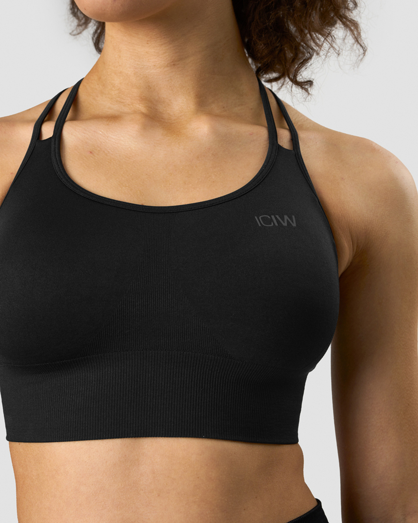 Define Seamless Sports Bra Black/Black - image 3