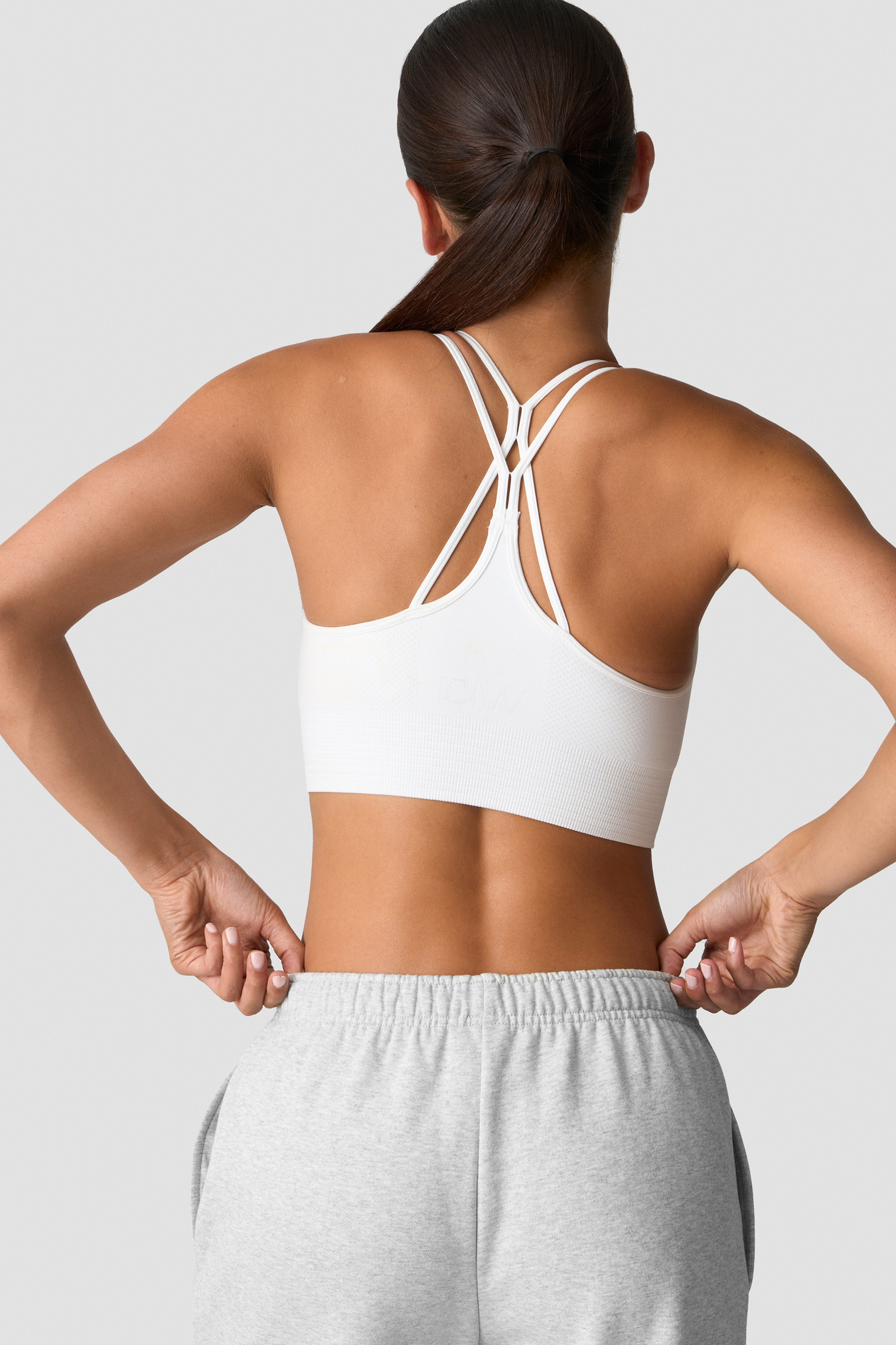 Define Seamless Sports Bra White - image 2