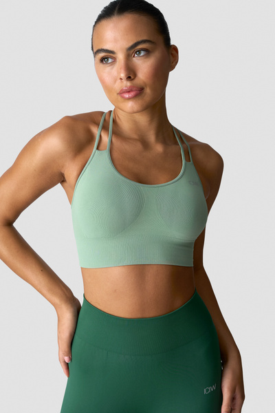 Define Seamless Sports Bra Light Moss - undefined