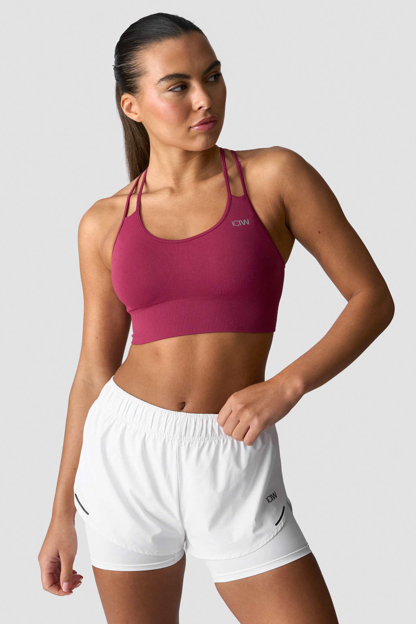 Define Seamless Sports Bra Magenta Rose - image 3