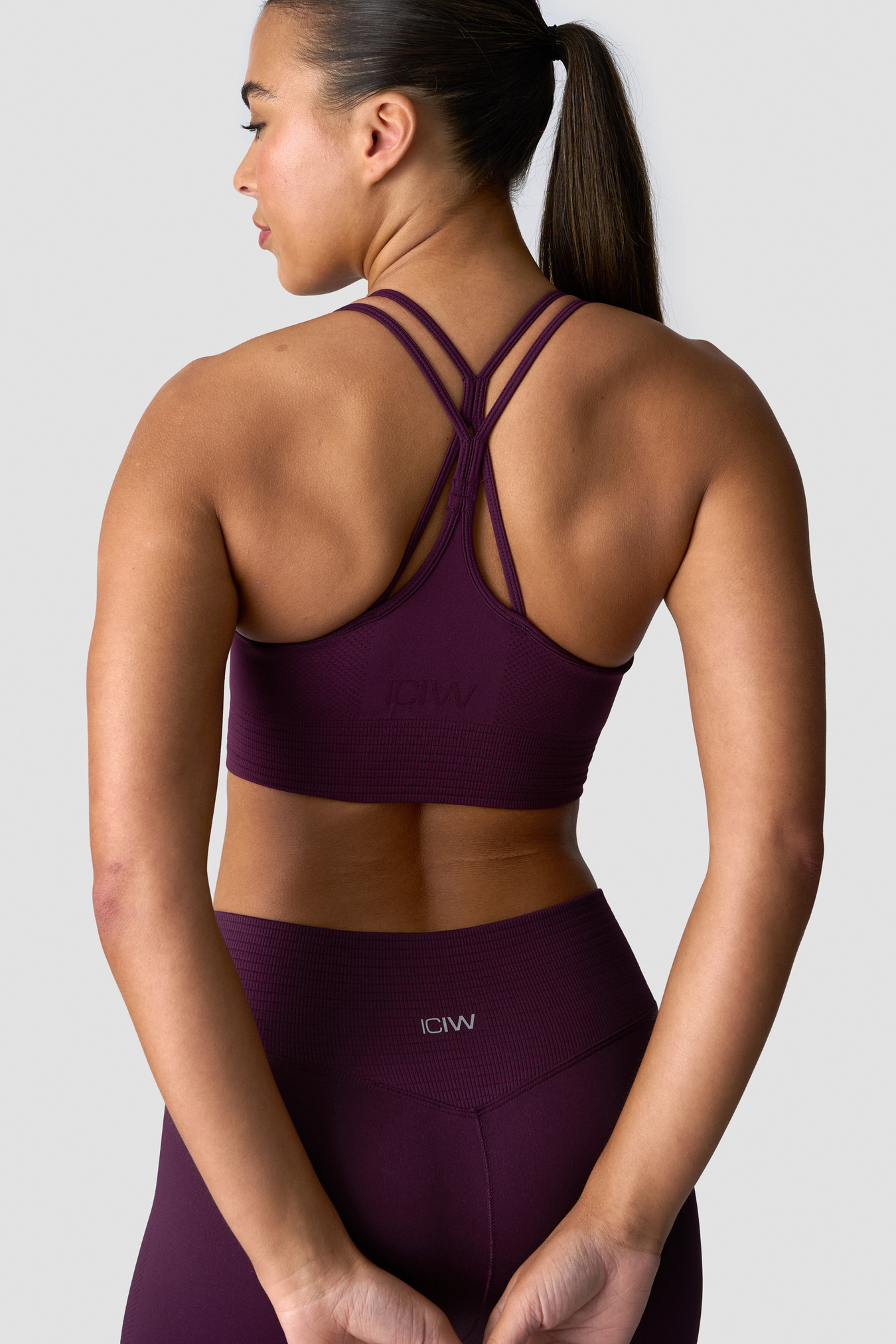 Define Seamless Sports Bra Purple - image 2