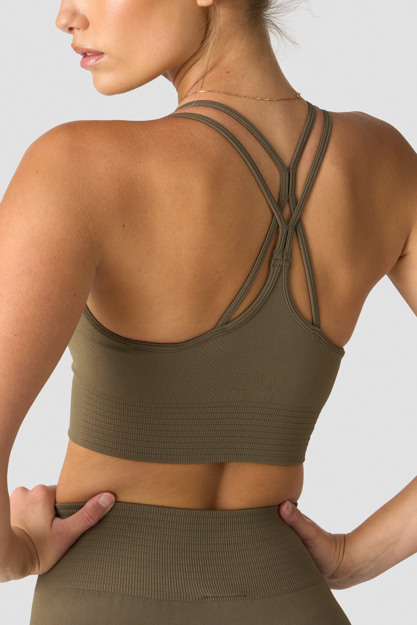 Define Seamless Sports Bra Dark Sand - image 2