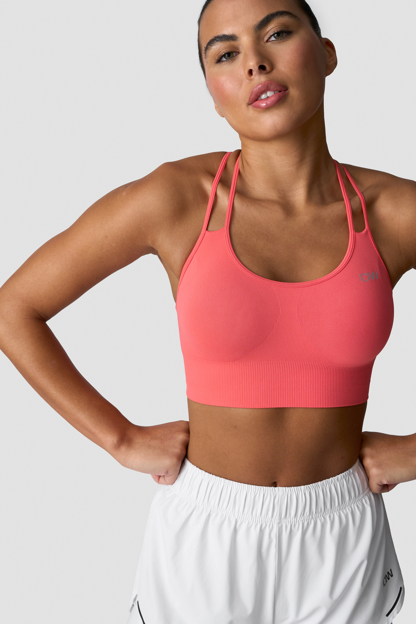 Define Seamless Sports Bra Dark Pink Peach - image 3