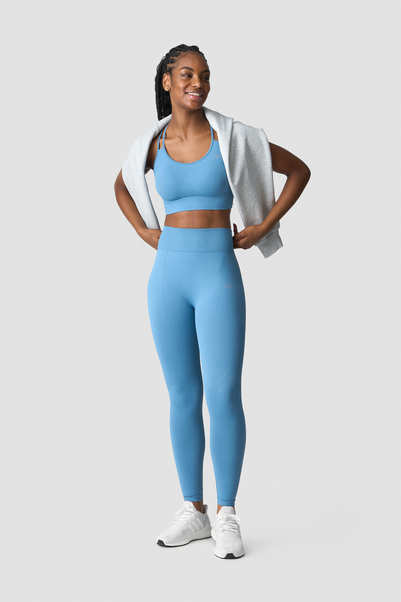 Define Seamless Sports Bra Light Teal - image 4