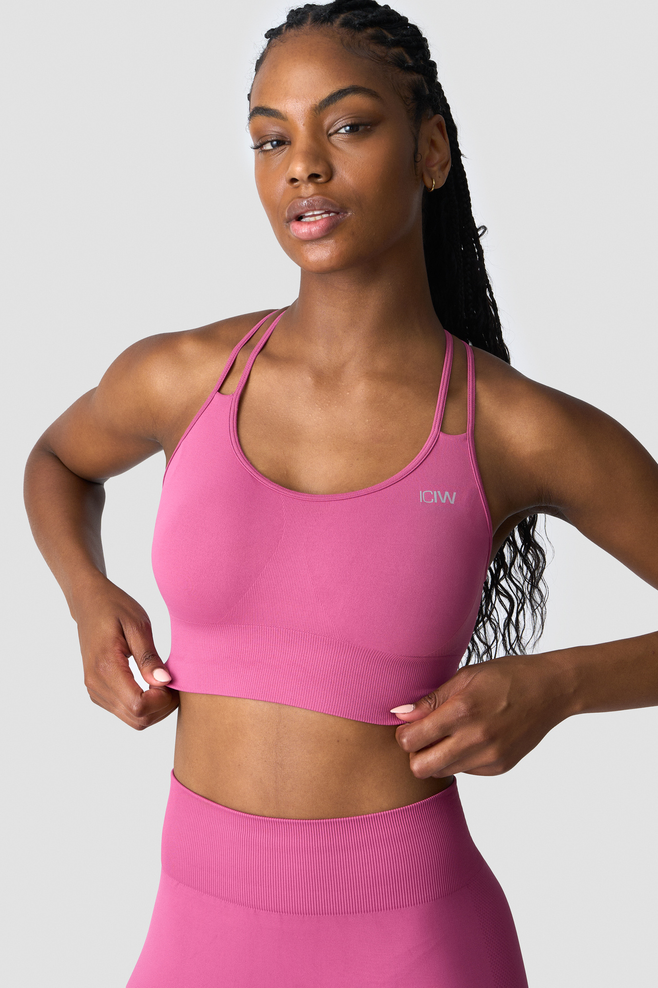 Define Seamless Sports Bra Dark Mauve - image 3
