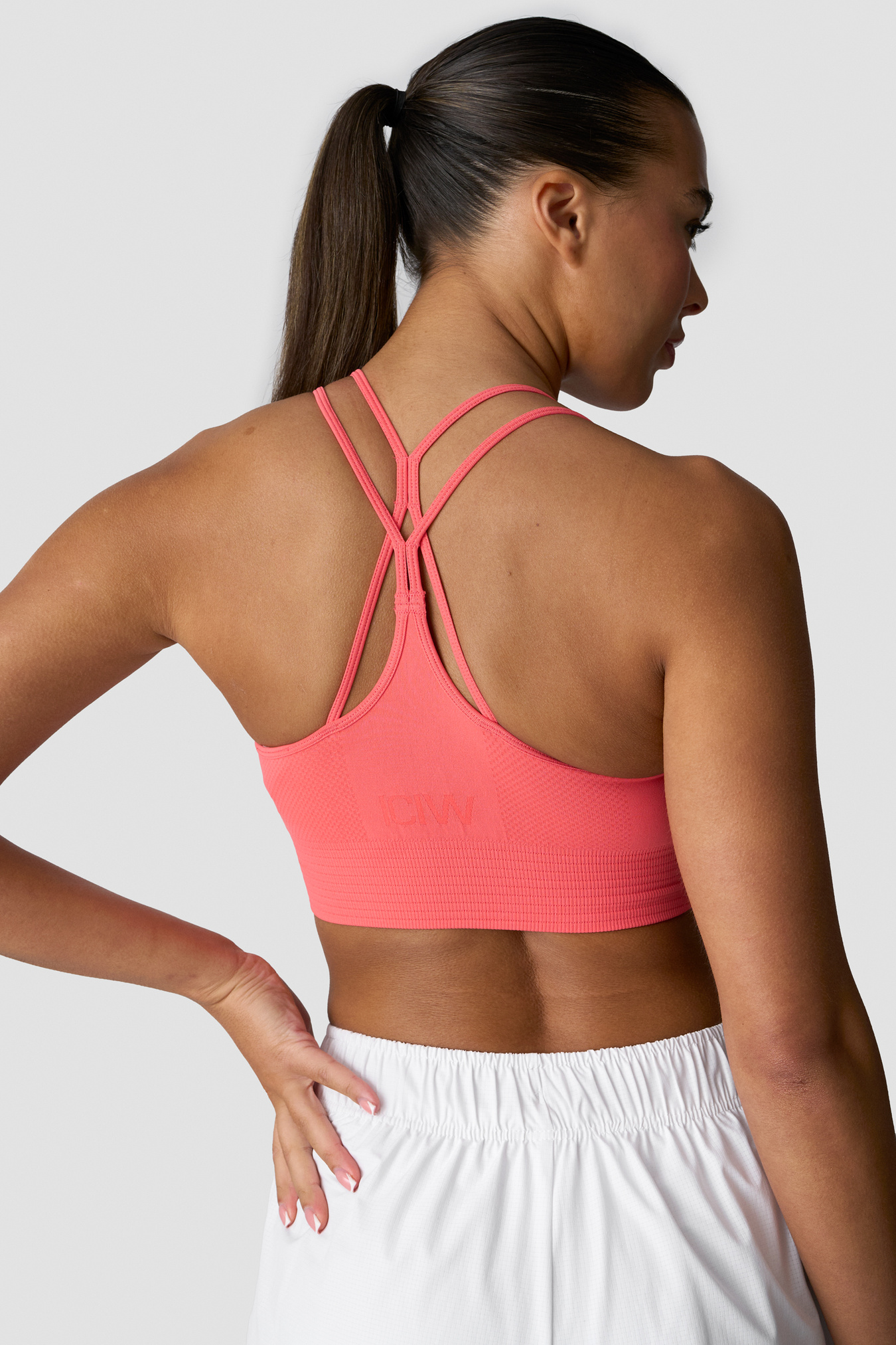 Define Seamless Sports Bra Dark Pink Peach - image 2