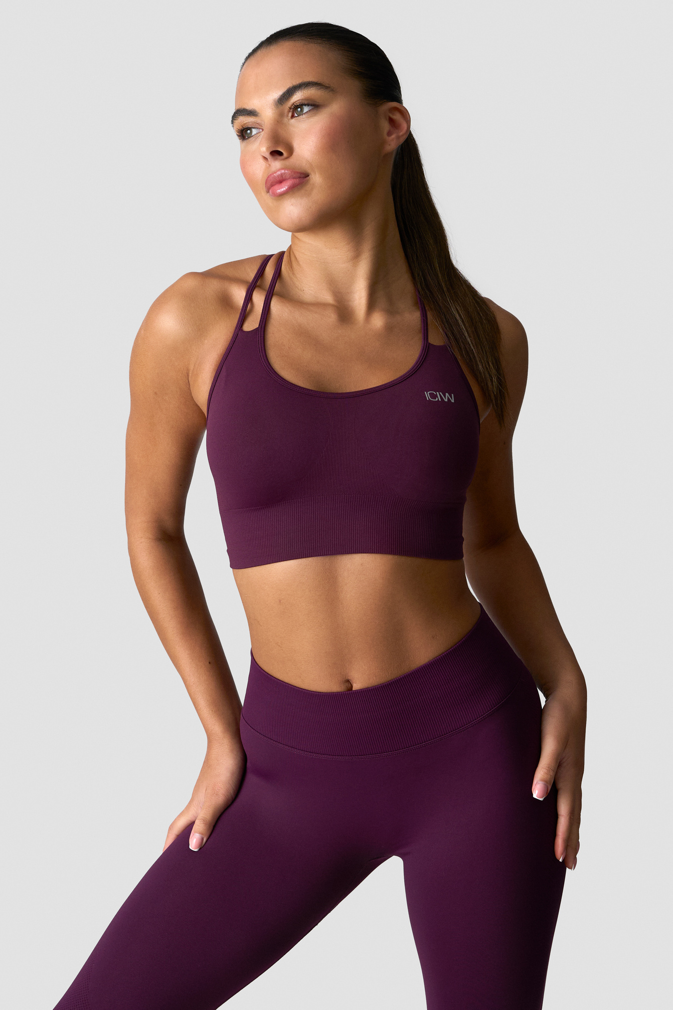 Define Seamless Sports Bra Purple - image 3