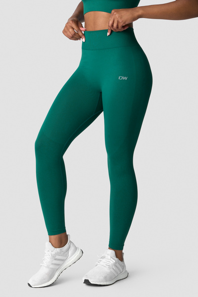 Define Seamless Tights Deep Emerald