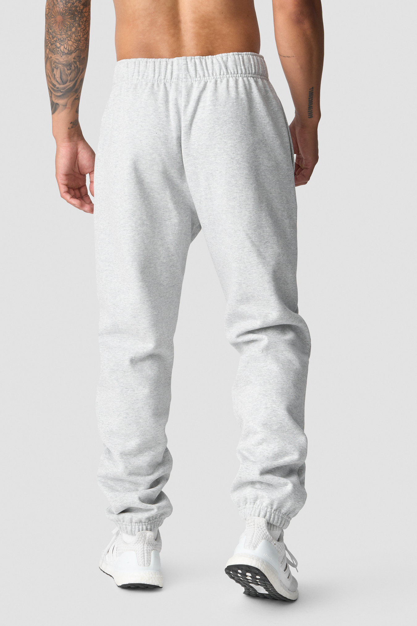 Everyday Sweatpants Men Light Grey Melange - image 3
