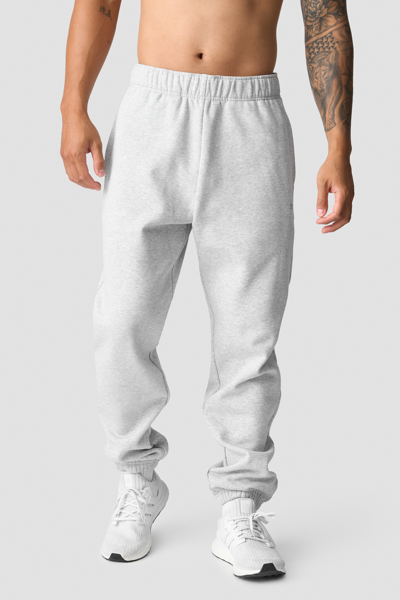 Everyday Sweatpants Men Light Grey Melange - image 1