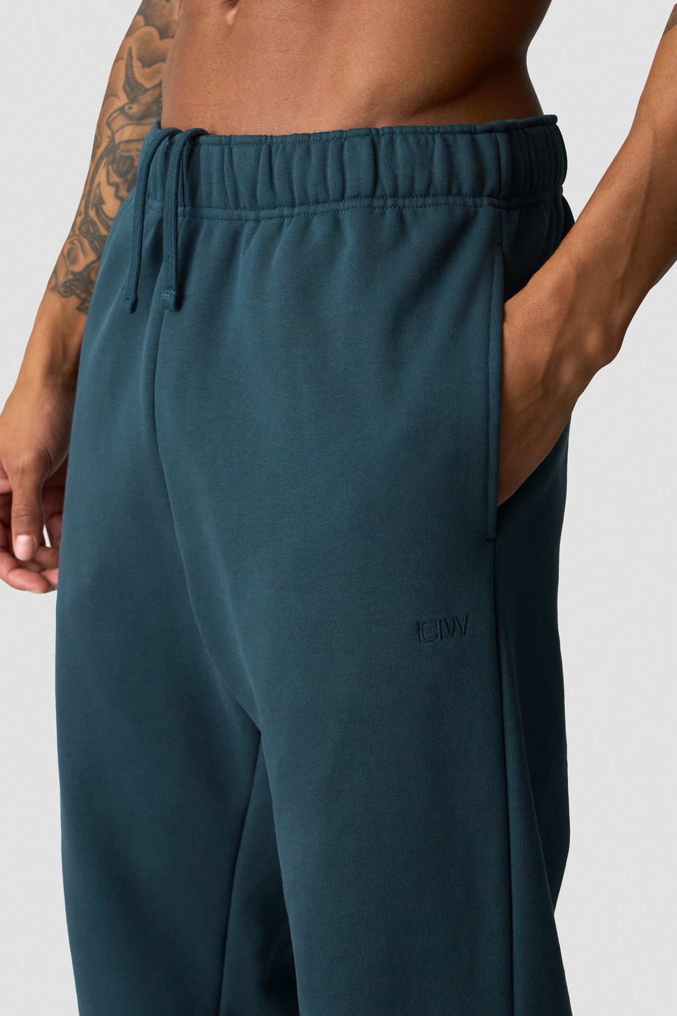 Everyday Sweatpants Men Dark Dusty Teal - image 3